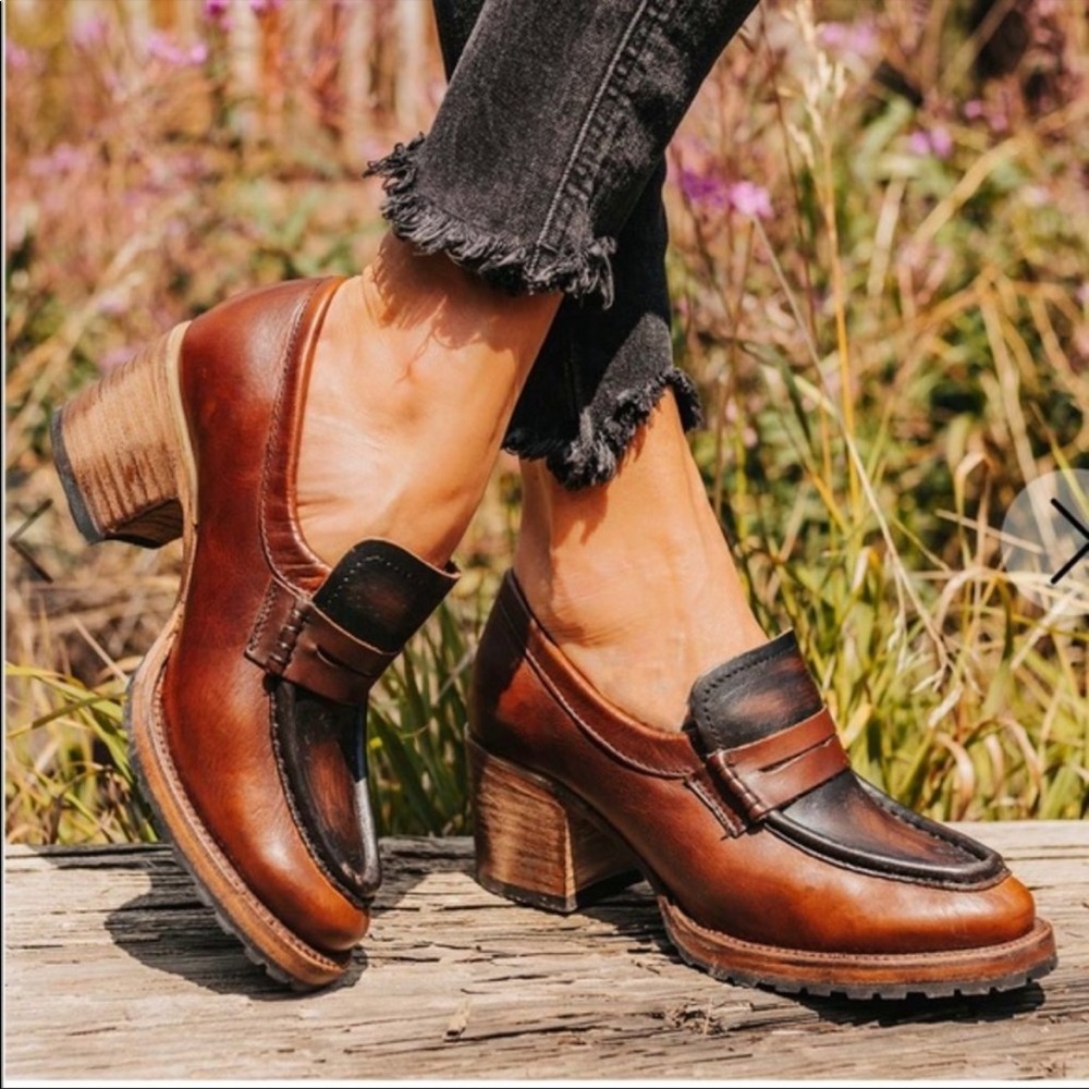 Freebird by Steven Bristol Loafer Cognac Coloe